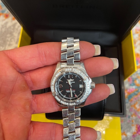 Breitling Starliner Black Face Diamond - Picture 6 of 6